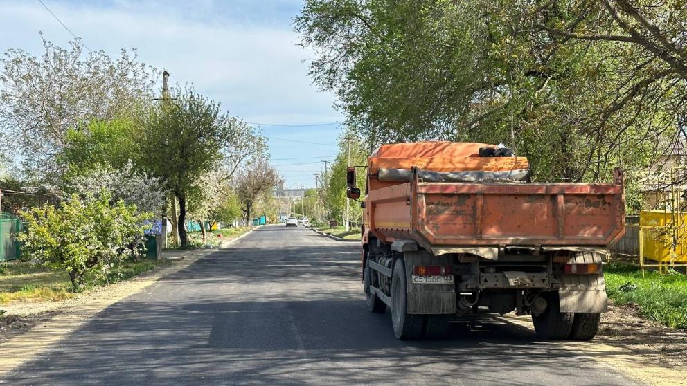 В Новоалександровске на Ставрополье обновили участок улицы Гагарина