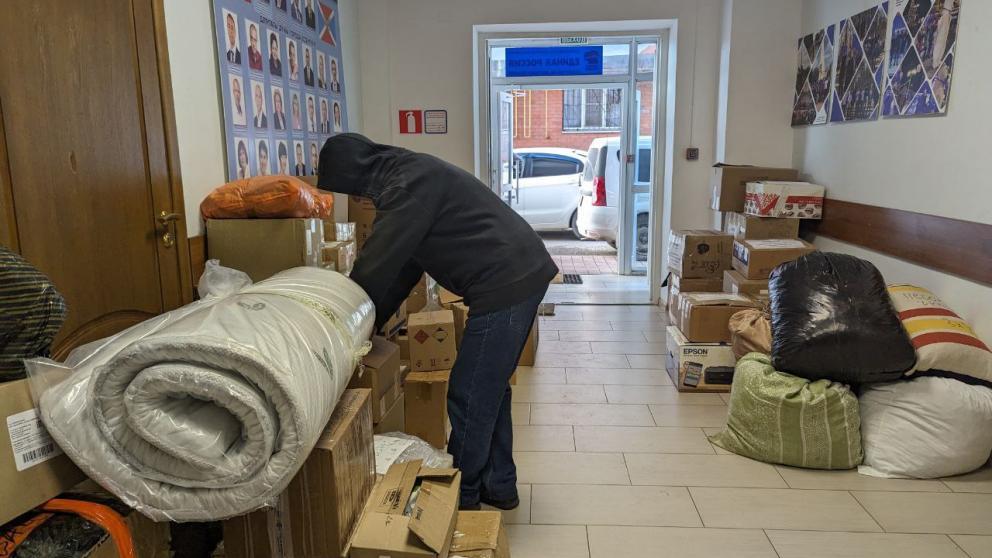 Из Ессентуков на линию фронта отправятся три транспортных средства