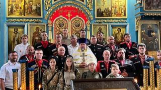 Казакам вручили награды в Покровском соборе Невинномысска