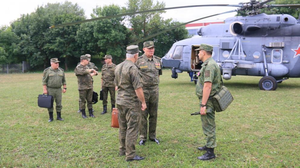 Командующий войсками ЮВО прибыл на Ставрополье с проверкой
