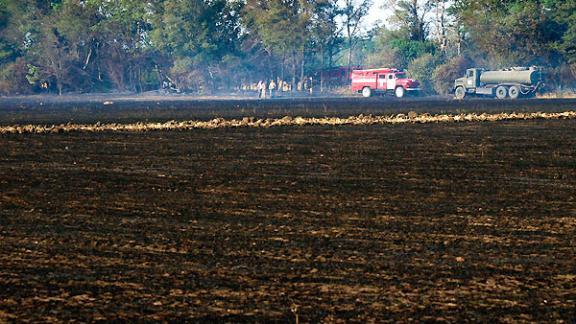 За выходные на Ставрополье зафиксировано 135 ландшафтных пожаров