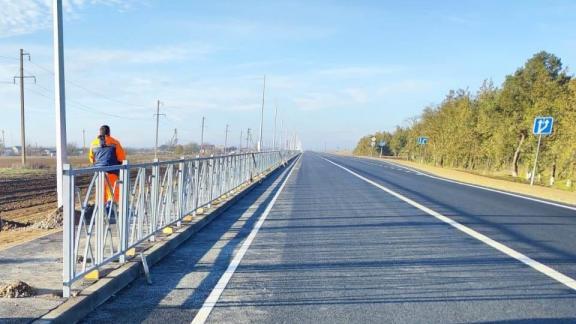 В Курском округе Ставрополья капитально отремонтирована дорога 