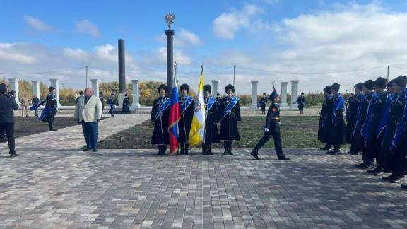 В Михайловске заложен камень будущего памятника героям СВО