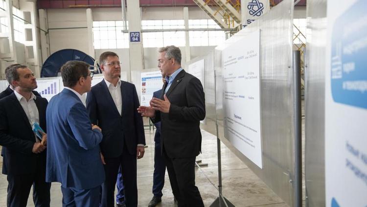 Вице-премьер РФ Александр Новак посетил индустриальный парк «Мастер» в Ставрополе