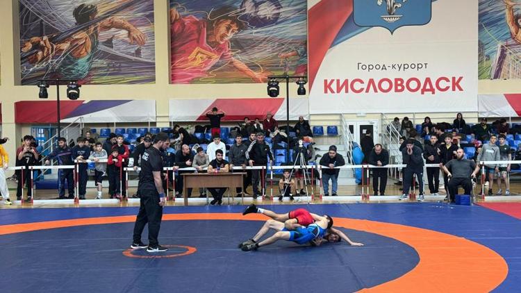 Всероссийский турнир по вольной борьбе прошёл в Кисловодске