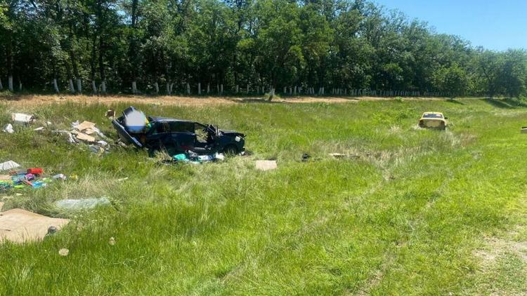Водитель легковушки погиб в ДТП в Александровском округе Ставрополья