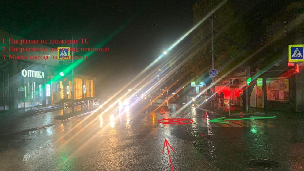 Школьница пострадала при ДТП в Ессентуках