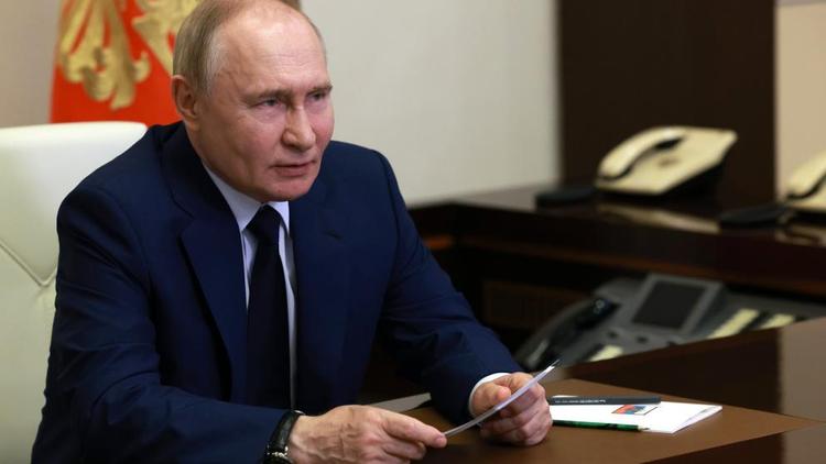Владимир Путин по видеосвязи принял участие в запуске металлургических производственных объектов