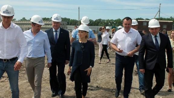 Строительство детсада в Михайловске ведётся с месячным опозданием