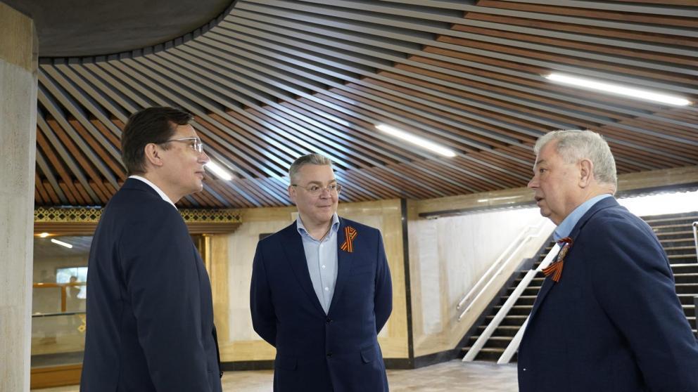 Обновлённые подземные переходы в Кисловодске показали Анатолию Артамонову