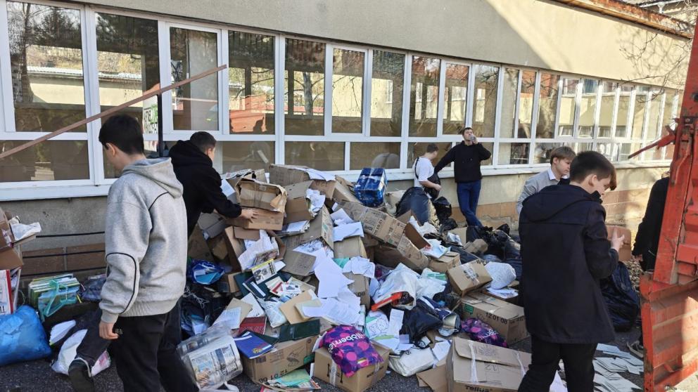 Кисловодские юннаты собрали 1,5 тонны макулатуры на экологическом квесте