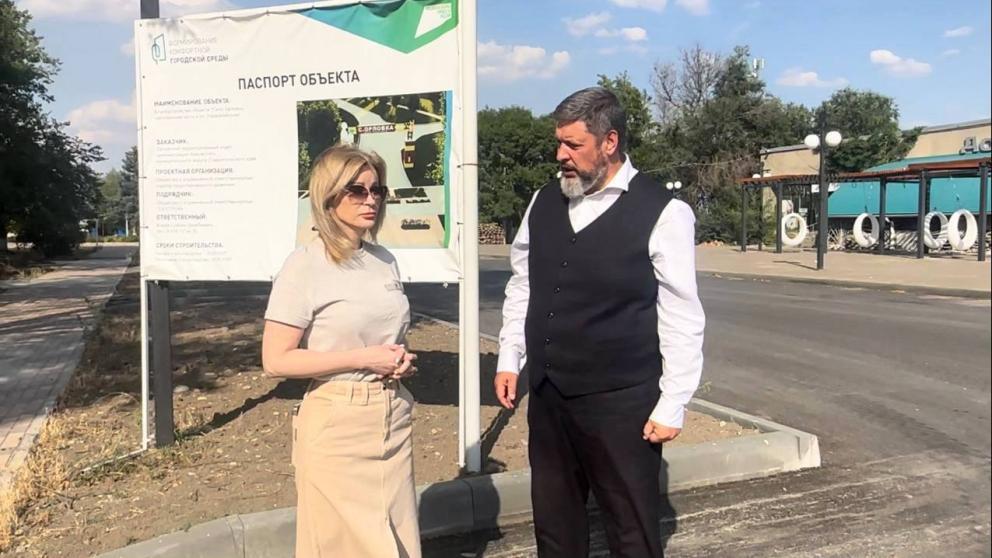 В селе Кировского округа Ставрополья реализуется проект благоустройства