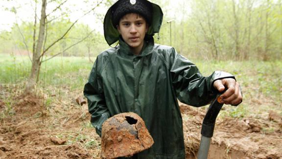 Кадеты-ермоловцы из Ставрополя побывали на вахте памяти в Смоленской области