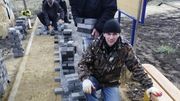 В ставропольском селе Октябрьском создают Аллею Славы