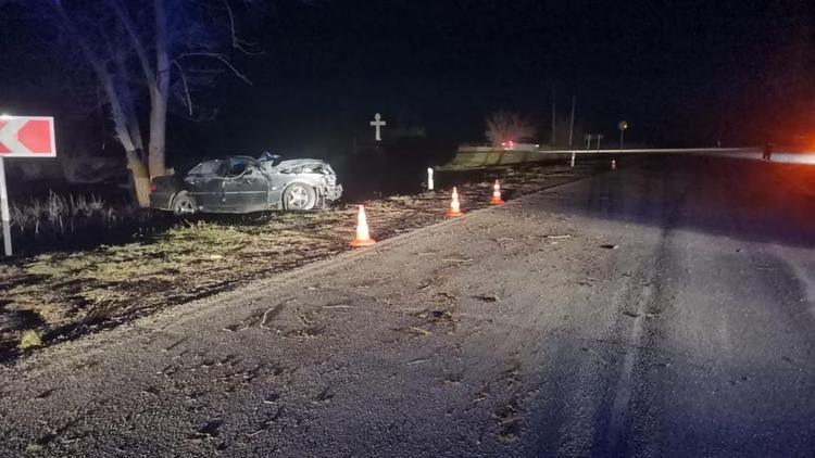 Три человека попали в аварию в Благодарненском округе Ставрополья