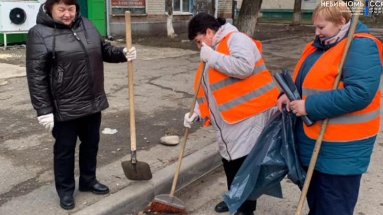 Жители Невинномысска приняли участие в экопятнице