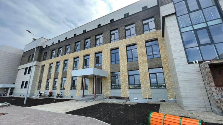 Строительство школы на проспекте Российском Ставрополя выполнено на 75 процентов