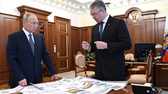 Владимир Владимиров представил Владимиру Путину план развития Кавминвод