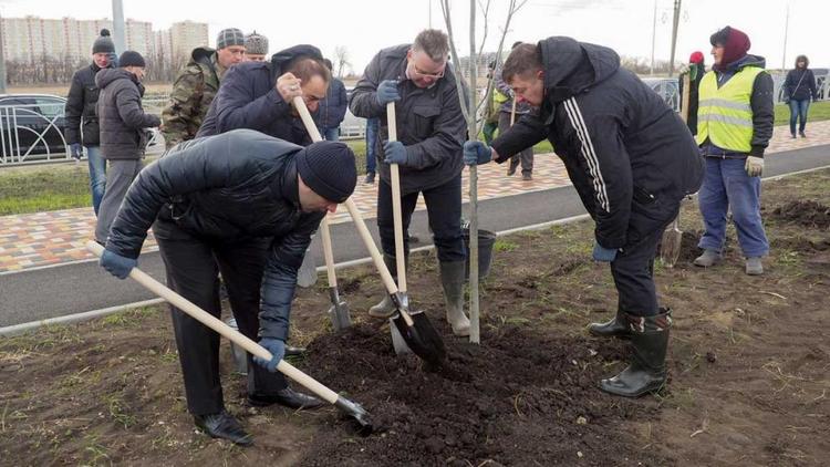 Личным примером: губернатор Владимиров принял участие в общекраевом субботнике