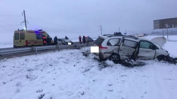 Четыре человека пострадали в ДТП в Шпаковском районе