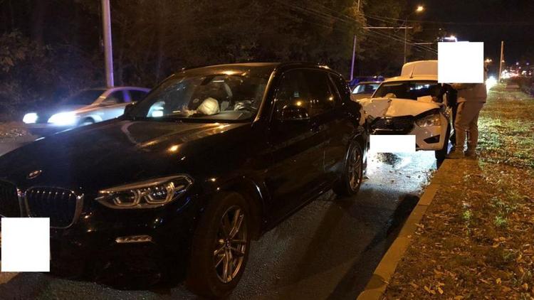 Неопытный водитель спровоцировал ДТП в Ставрополе