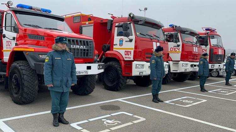 В Минеральных Водах в ходе учений отработали противопаводковые мероприятия