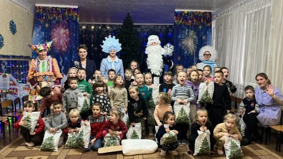 Новогодние представления подарили детям Антрацита ставропольские артисты
