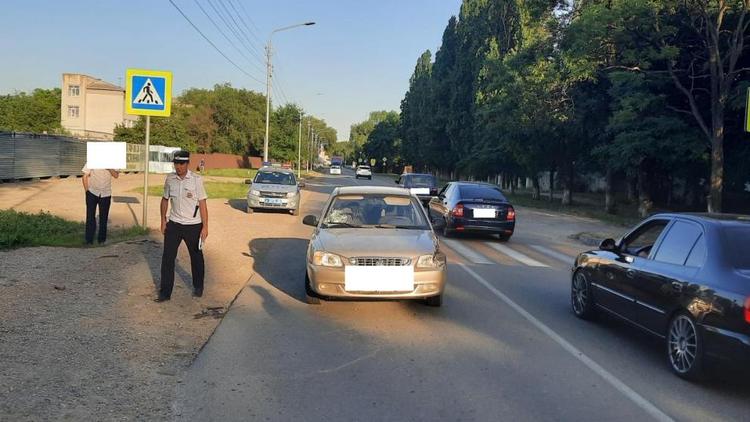 В Невинномысске на пешеходном переходе сбили ребёнка