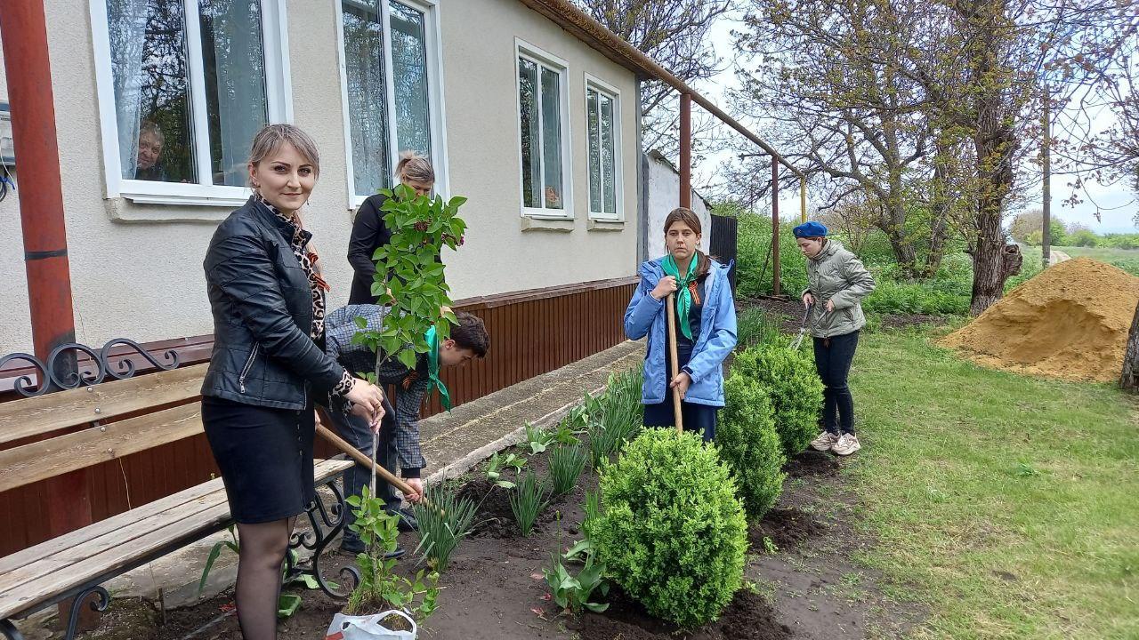 Акция «Палисадник Победы» прошла в Петровском округе Ставрополья |  Ставропольская правда