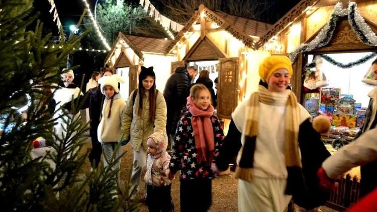 В Георгиевском округе Ставрополья открылась новогодняя ярмарка