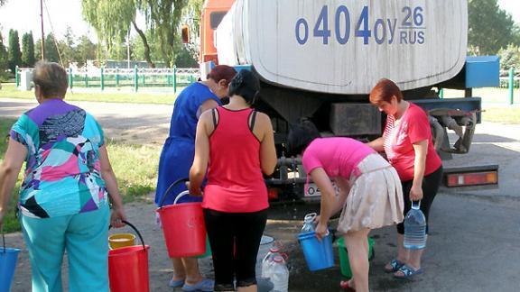 Нет воды в станице Баклановской Изобильненского района