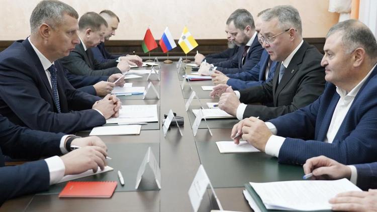 Губернатор Ставрополья обсудил с делегацией Беларуси расширение сотрудничества