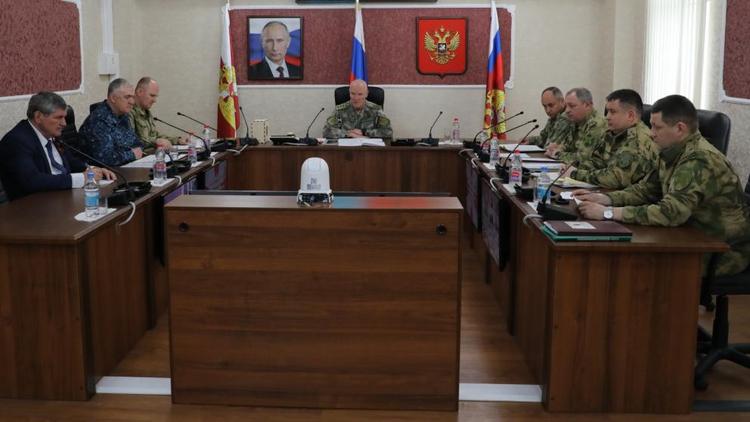 В Пятигорске прошло заседание военного совета