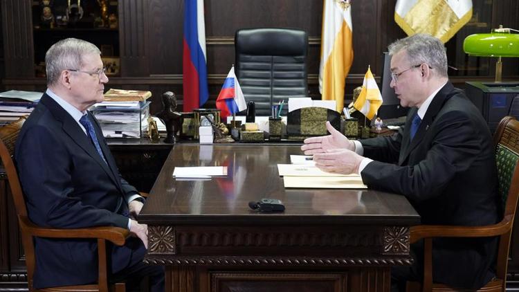 Губернатор Ставрополья представил полпреду Президента в СКФО планы развития региона