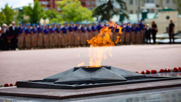 Звуки метронома звучали в Ставрополе в День памяти и скорби