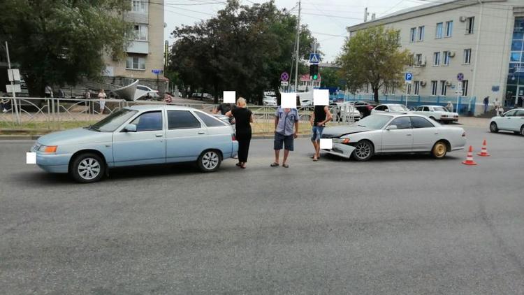 В центре Ставрополя в ДТП пострадала женщина