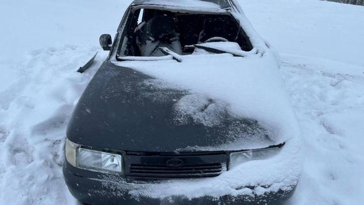 Водитель автомобиля пострадал в ДТП в Курском округе Ставрополья