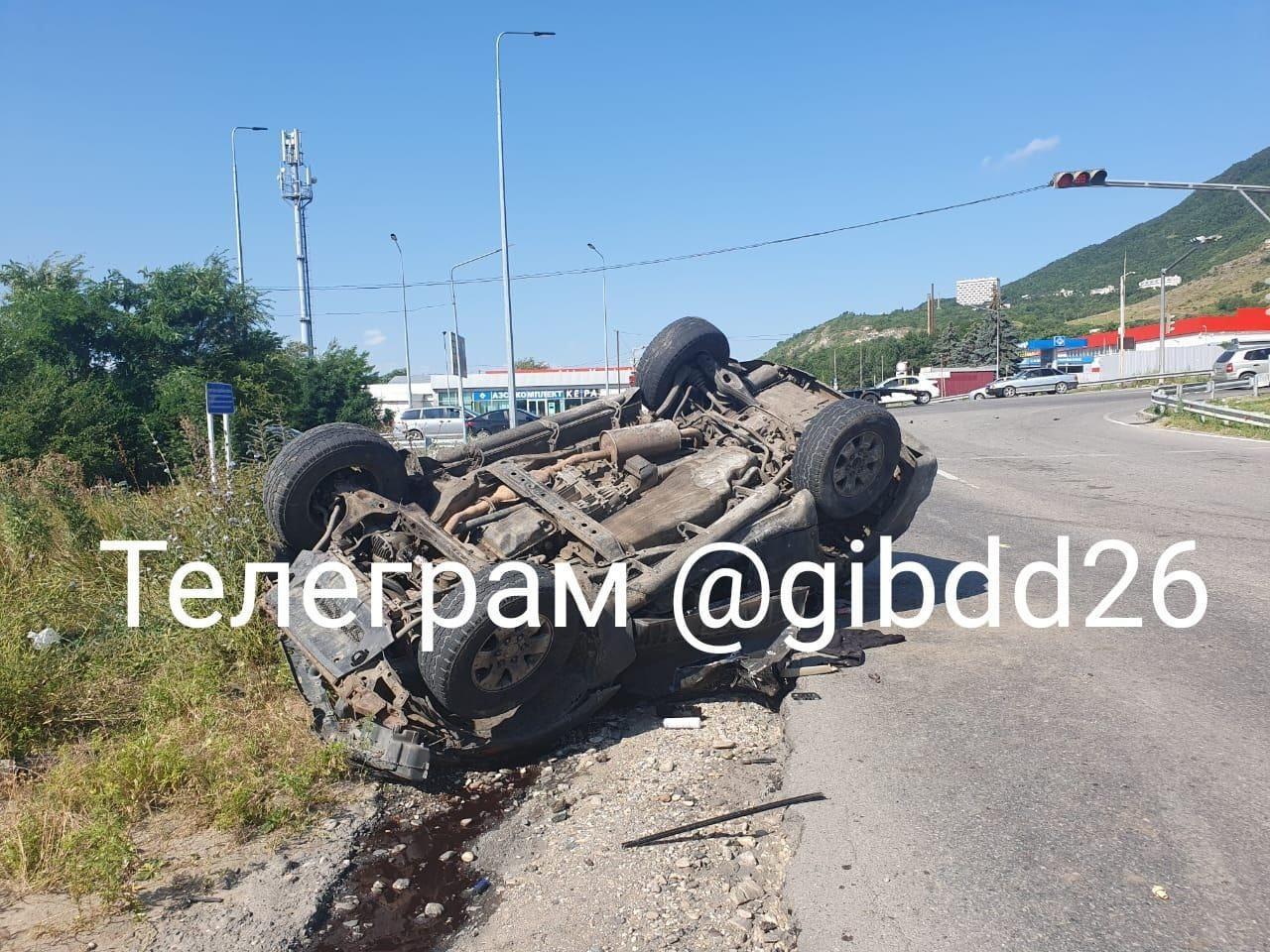 Два человека тяжело пострадали на въезде в Пятигорск | Ставропольская правда