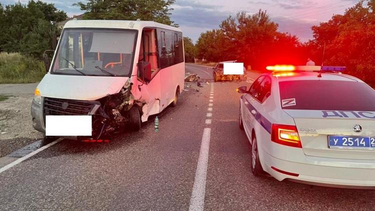 В Кочубеевском округе в результате ДТП погиб один человек