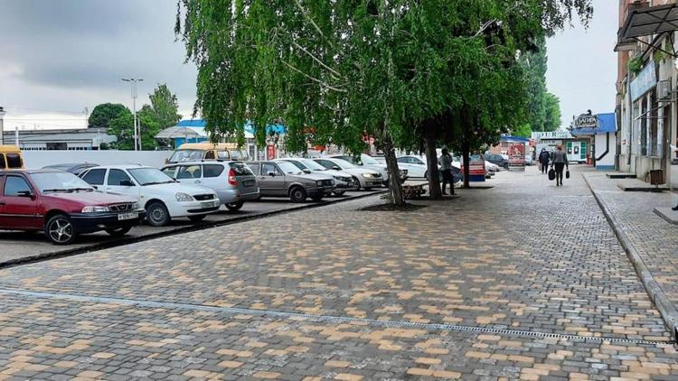 В Минеральных Водах благоустраивают привокзальную площадь