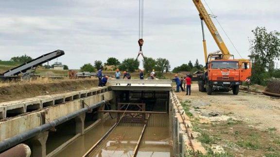 В ставропольском селе Курсавка ремонт очистных сооружений завершат к концу года