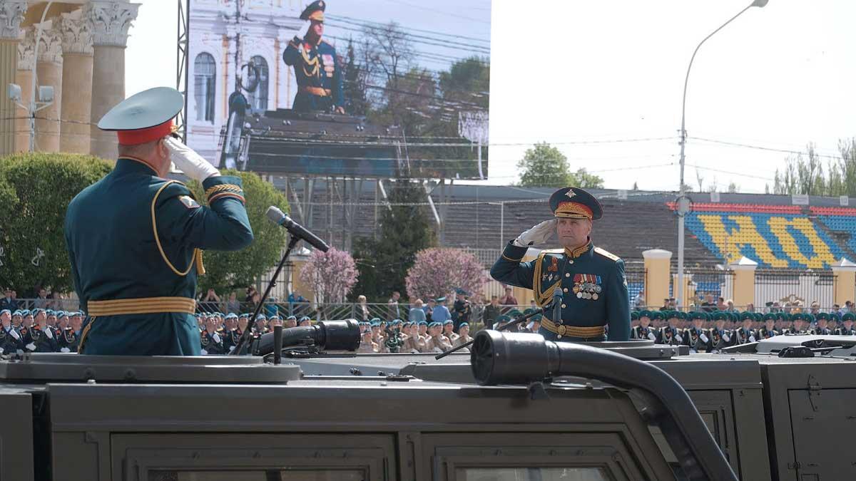 Ставрополь встретил День Победы военным парадом | Ставропольская правда