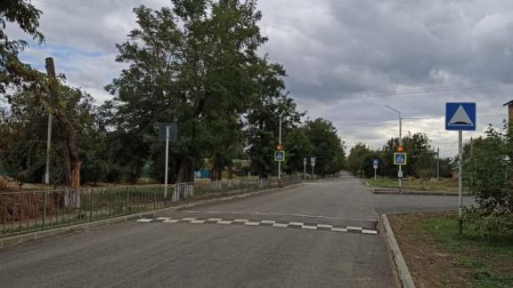 В станице Григорополисской на Ставрополье появилась новая дорога к школе и детскому саду