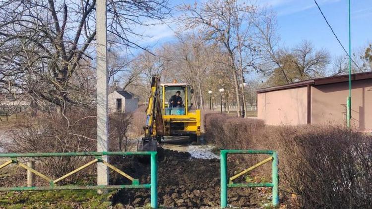 В селе Надзорном на Ставрополье благоустроят парк