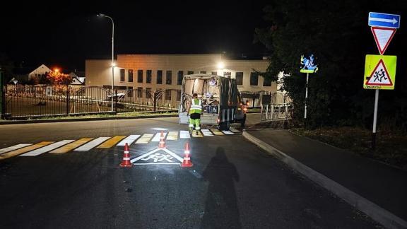 В Ставрополе обновят дорожную разметку около школ и детсадов