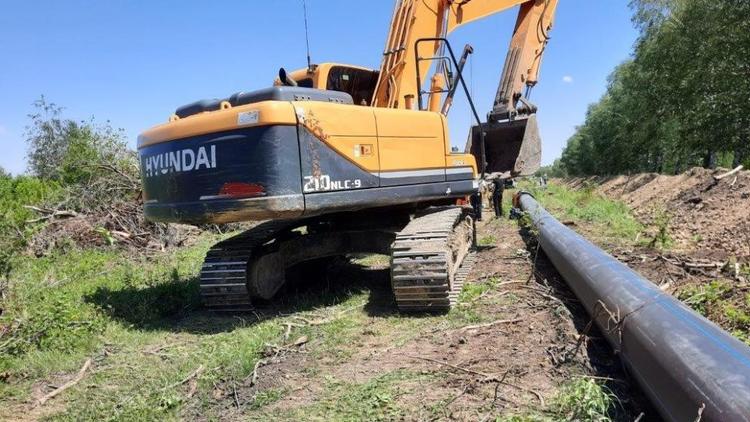 Ставрополькрайводоканал завершил строительство первой части водовода для Михайловска