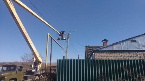 В Предгорном округе Ставрополья заменили уличные светильники