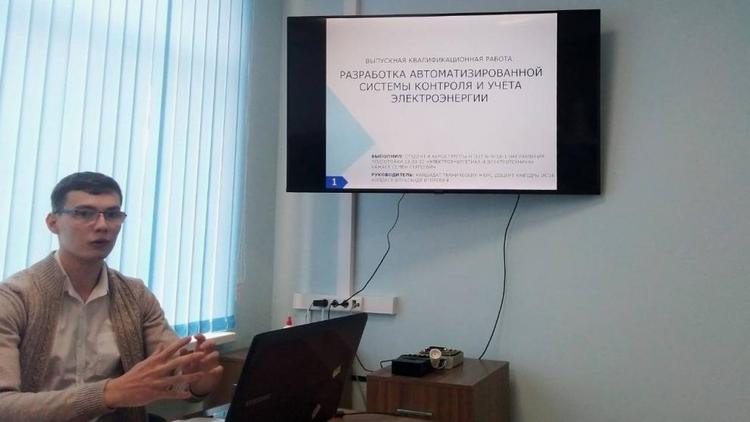 Разработку студента Невинномысского технологического института внедрят в производство