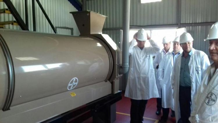 Новый комплекс протравки семян запущен в Красногвардейском районе