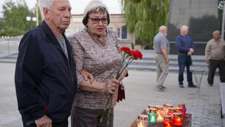 Акция «Свеча памяти» прошла в Арзгирском округе Ставрополья